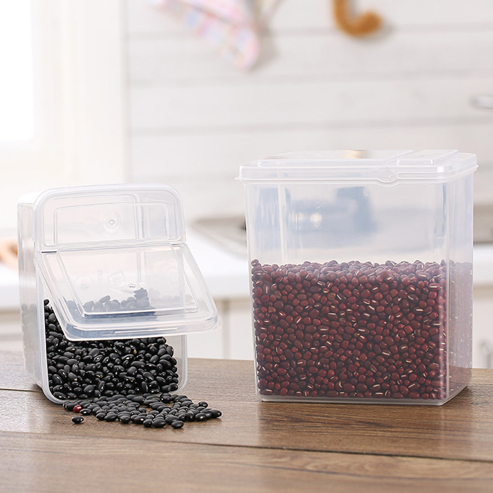 Food Storage Box - 2Pcs Food Storage Containers Transparent Multifunctional