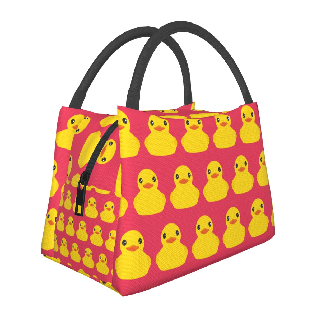 Food Storage In Cooler - Yellow Classic Rubber Duck Insulated Lunch