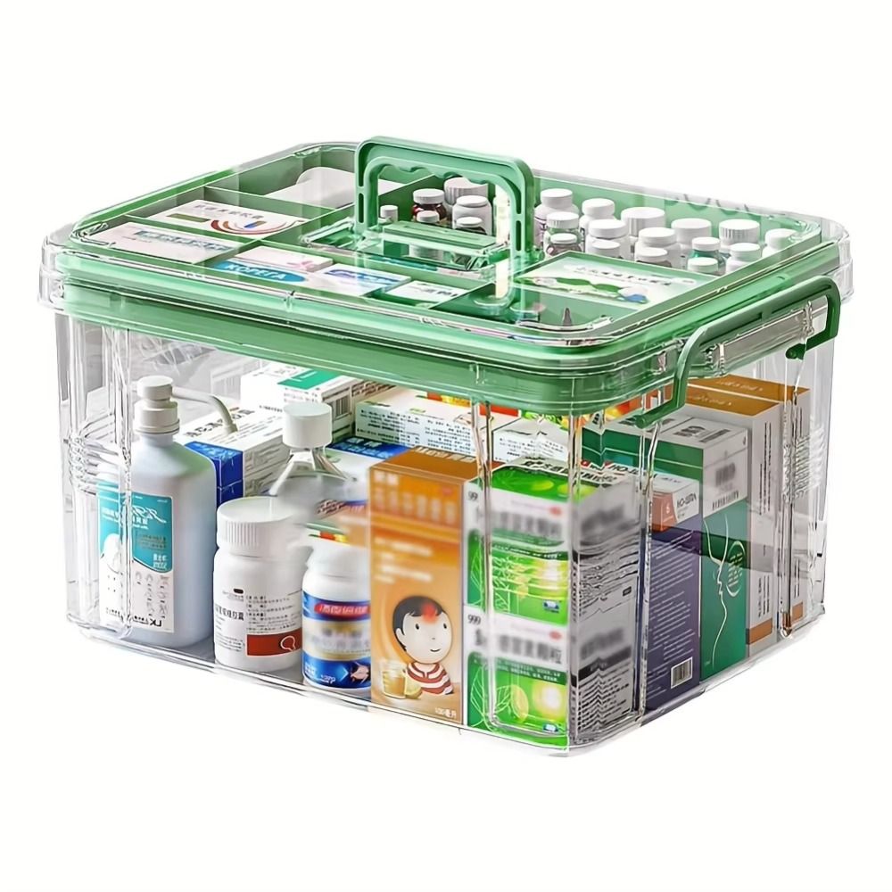 Portable Double Layers Medicin - Food Storage Emergency avaliação e preço