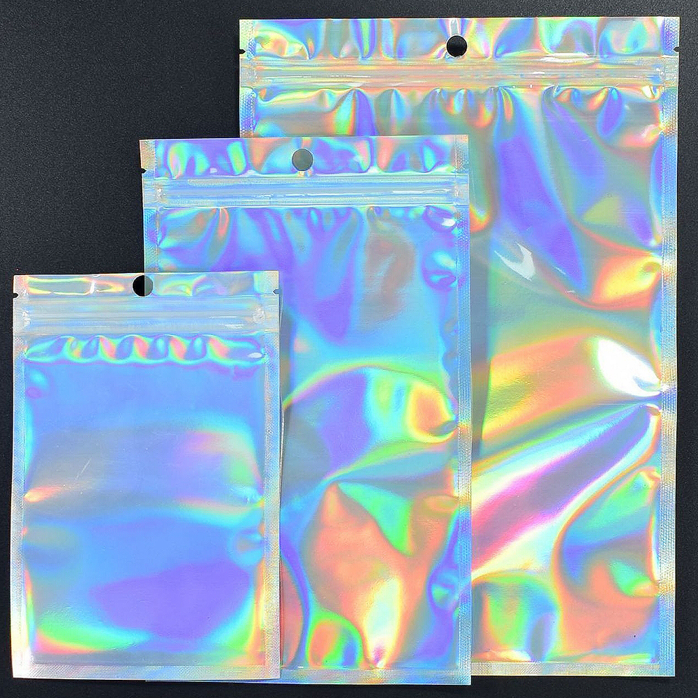 Resealable Laser Zip lock Bags - Food Storage Zip Bags avaliação e preço