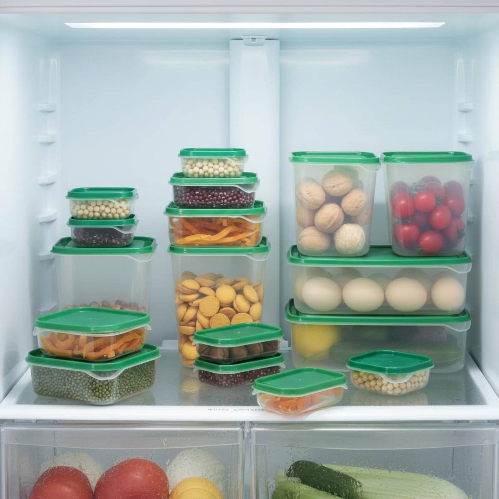 17 Pieces Fridge Storage Box S - Food Storage Box avaliação e preço