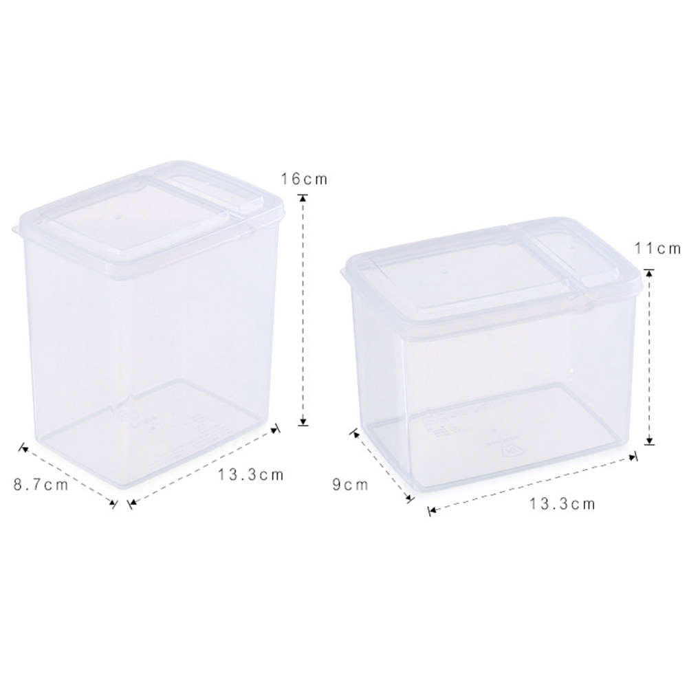 2Pcs Food Storage Containers T - Food Storage Box avaliação e preço