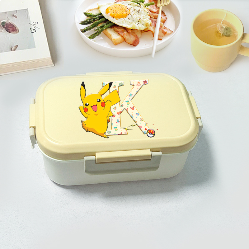 Pikachu Lunch Box Cartoon Poke - Food Storage Order avaliação e preço