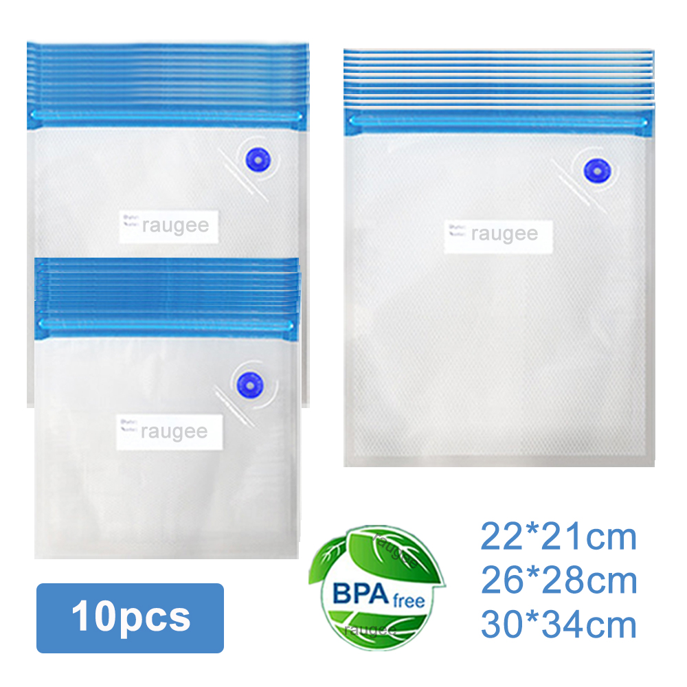 Vacuum Bags Reusable Food Vacu - Food Storage Zip Bags avaliação e preço