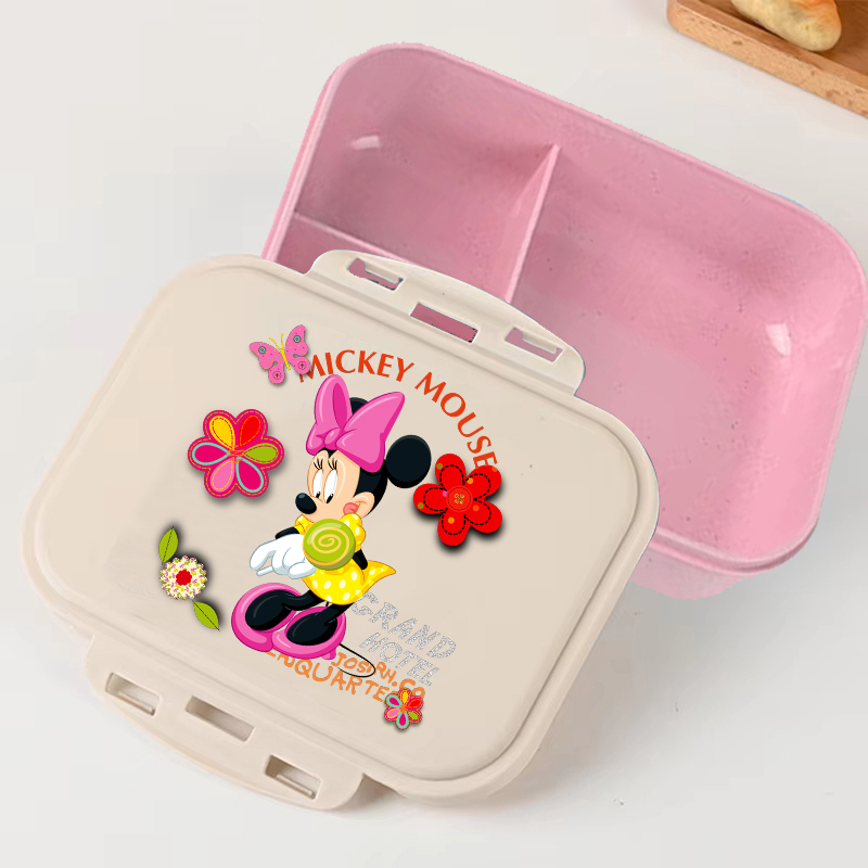 Minnie Mouse Pink Disney Carto - Food Storage Box avaliação e preço