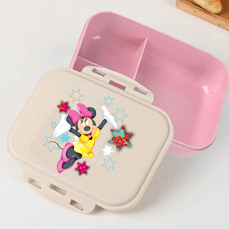 Minnie Mouse Pink Disney Carto - Food Storage Box avaliação e preço