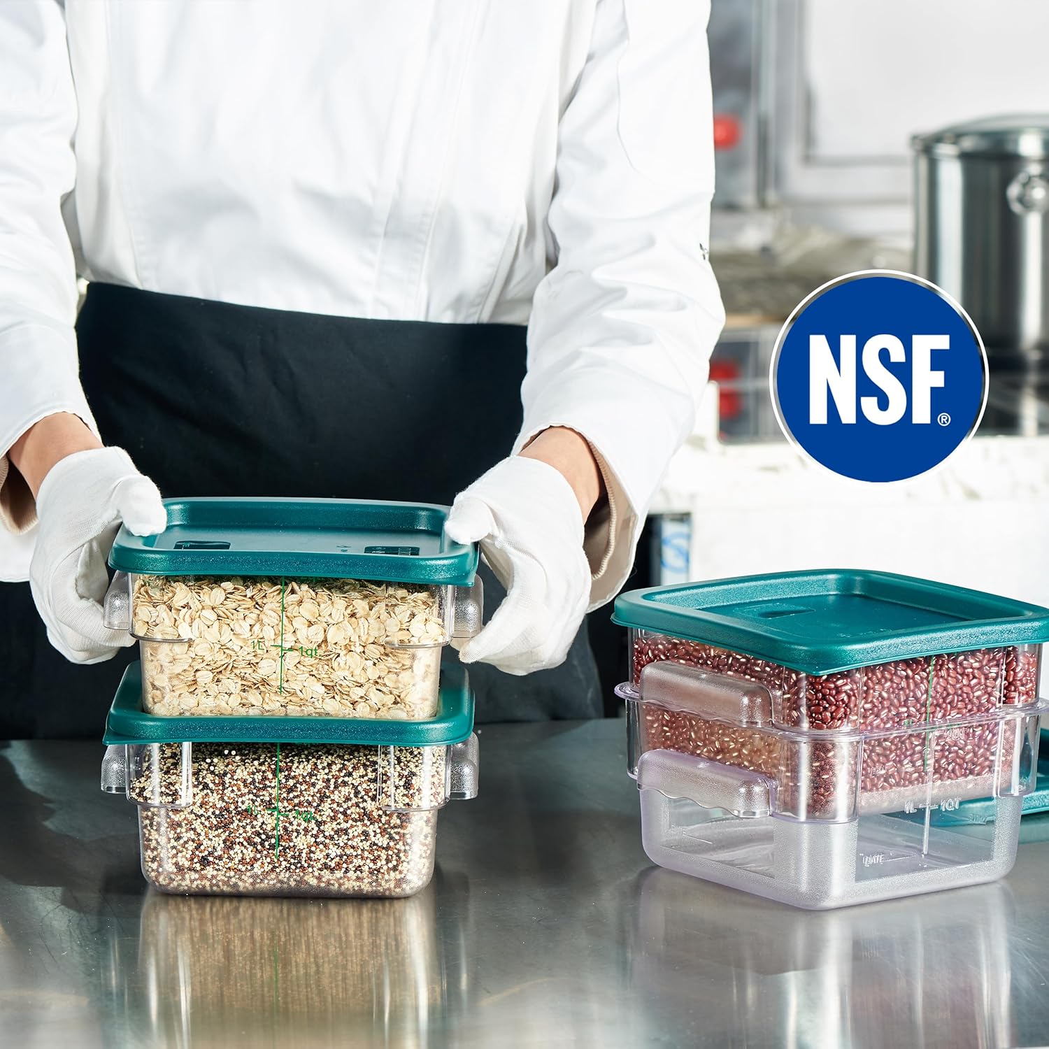 4 Pack Food Storage Container  - Food Storage Containers With Lids avaliação e preço