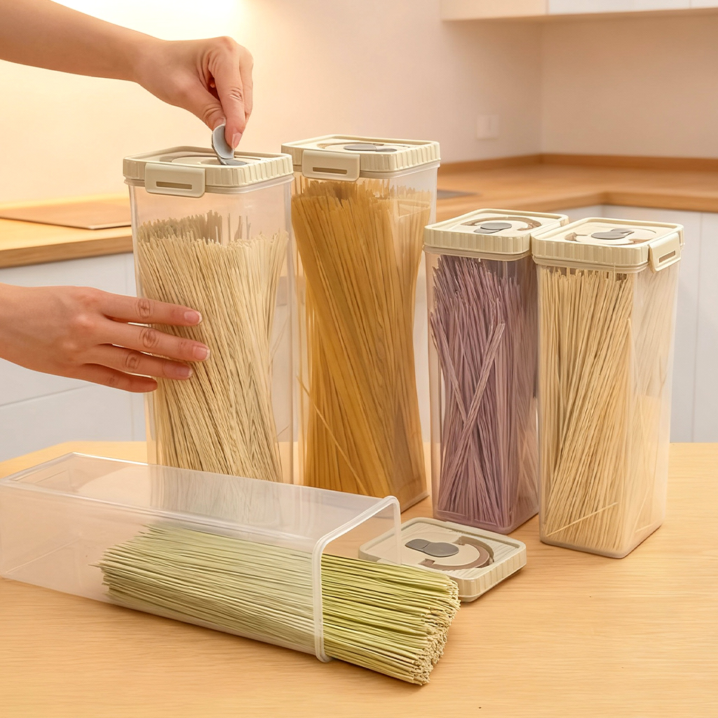 Noodles Sealed Storage Box Wit - Food Storage Order avaliação e preço