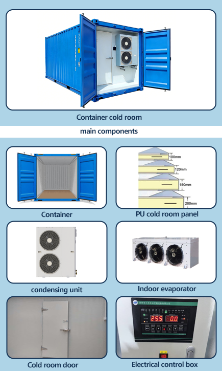 High Quality 20ft Reefer Conta - Food Storage In Cooler avaliação e preço