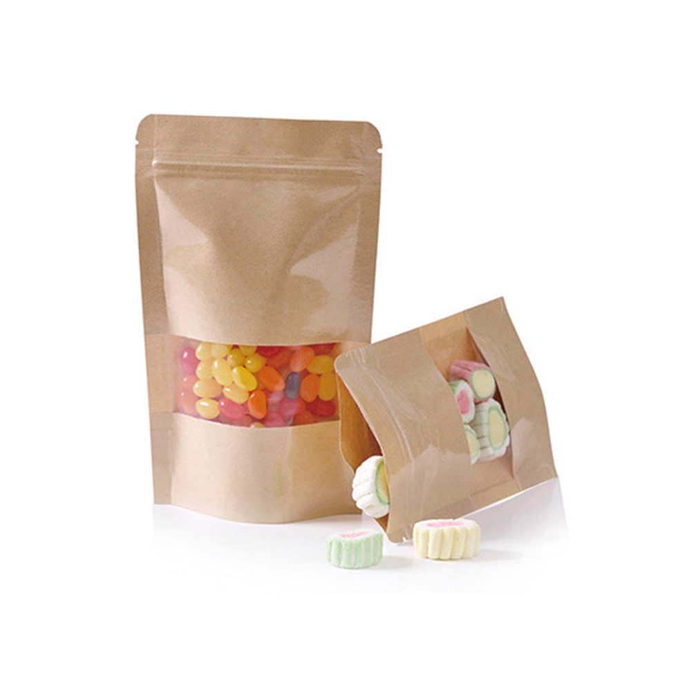 10pcs Zip Lock Kraft Paper Bag - Food Storage Year Supply avaliação e preço