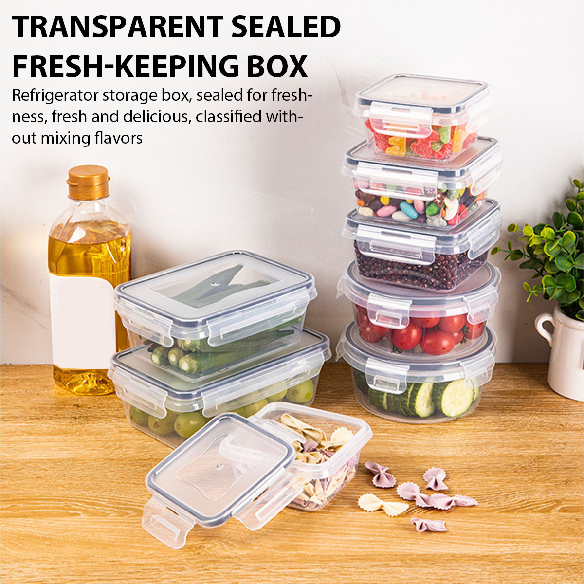 24Pcs/set Food Storage Box Set - Food Storage Order avaliação e preço
