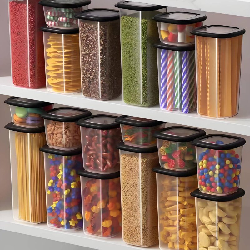 6 Pieces Airtight Food Storage - Set Food Storage avaliação e preço