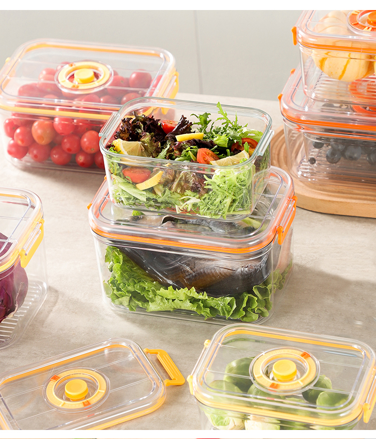 Vacuum Fresh-keeping Box Refri - Food Storage Order avaliação e preço