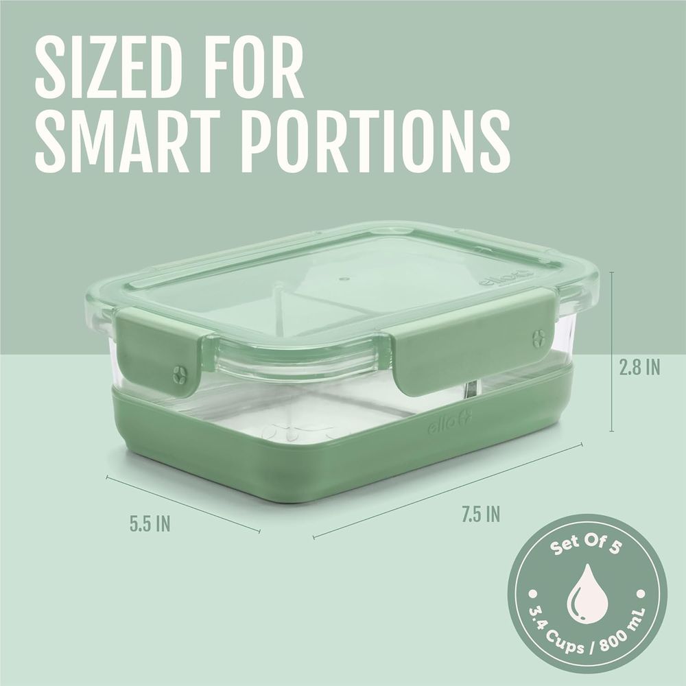 Refresh 3.4 Cup Divided Meal P - Food Storage Silicone avaliação e preço