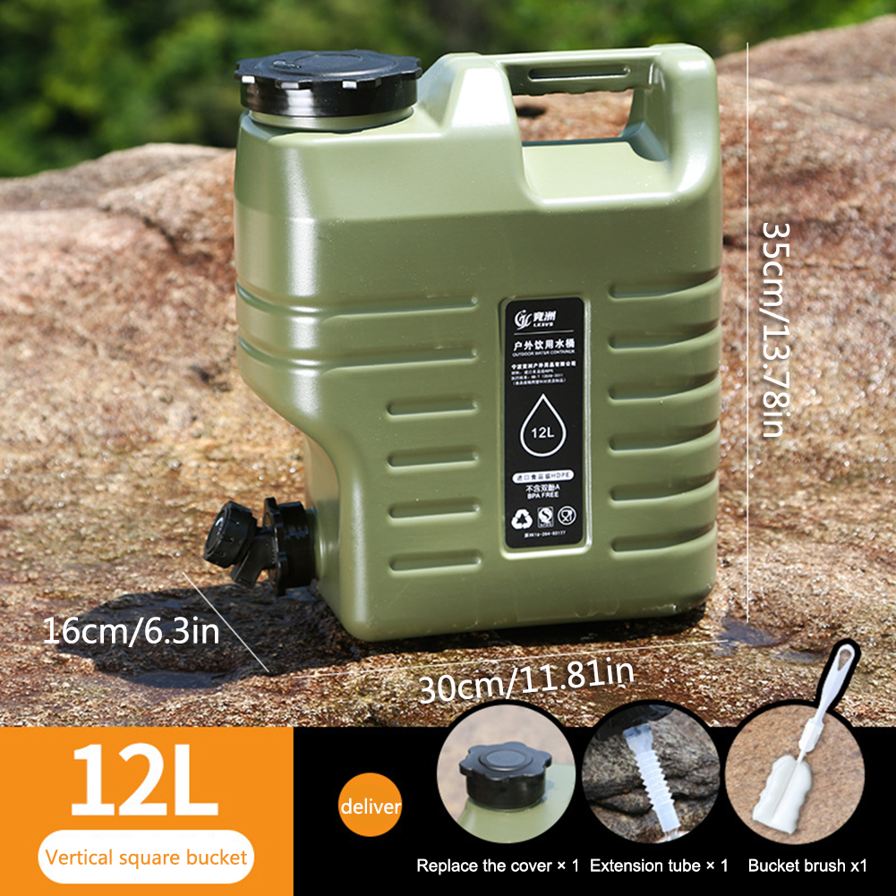3.2 Gallon/12L Camping Water C - Food Storage Emergency avaliação e preço