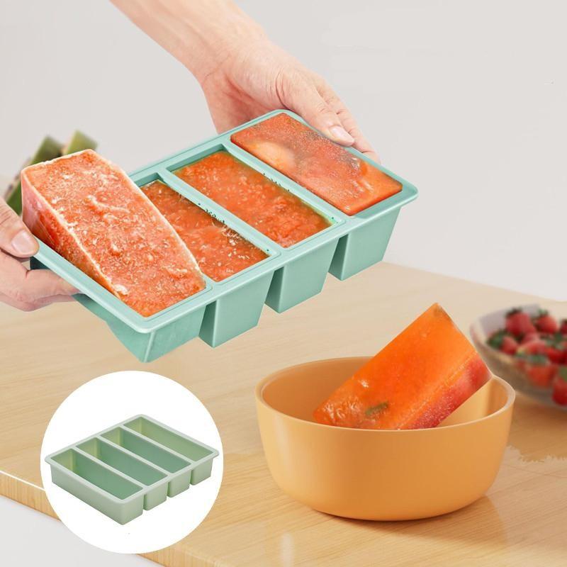 Extra Large Silicone Food Tray - Food Storage Silicone avaliação e preço