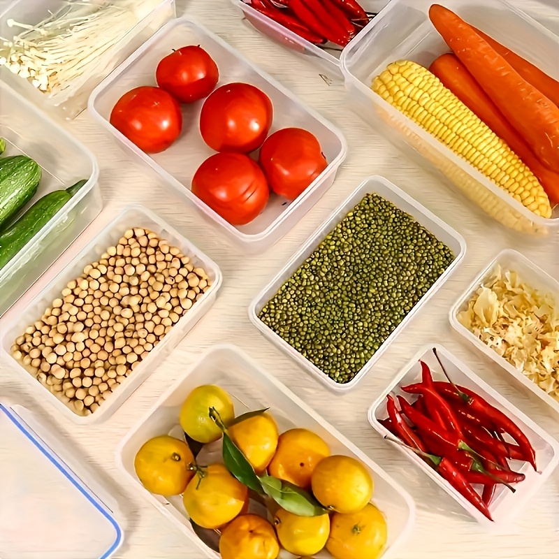 8Pcs Set Includes 4 Containers - Food Storage Order avaliação e preço