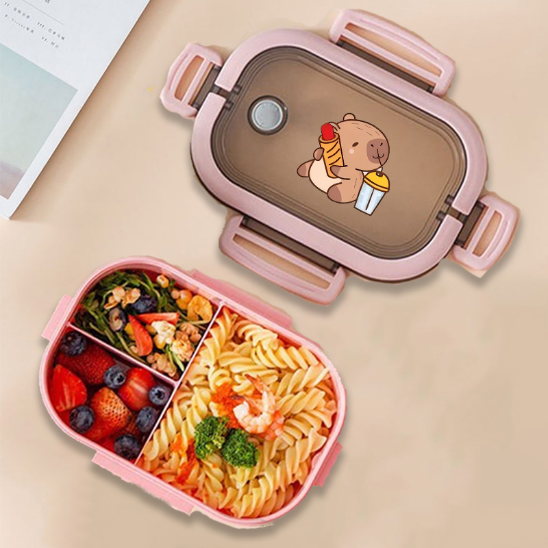 Capybara Bento Lunch Box Anime - Food Storage Box avaliação e preço