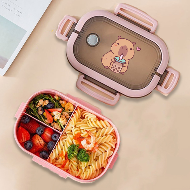 Capybara Bento Lunch Box Anime - Food Storage Box avaliação e preço