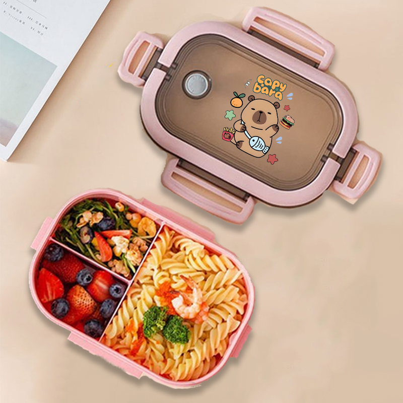 Capybara Bento Lunch Box Anime - Food Storage Box avaliação e preço