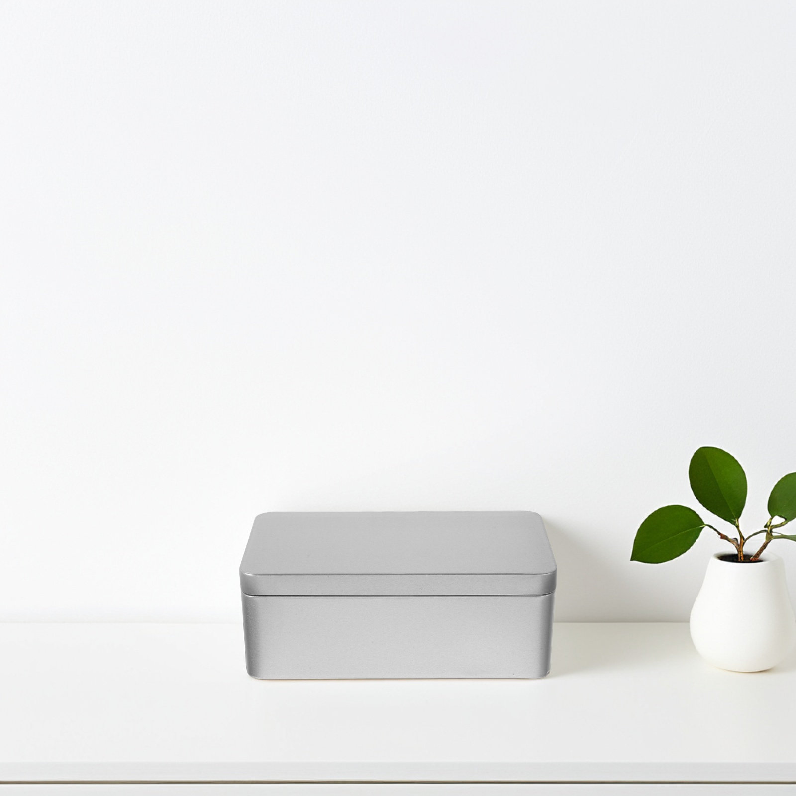 Spacious Rectangular Silver Ti - Food Storage Lid avaliação e preço