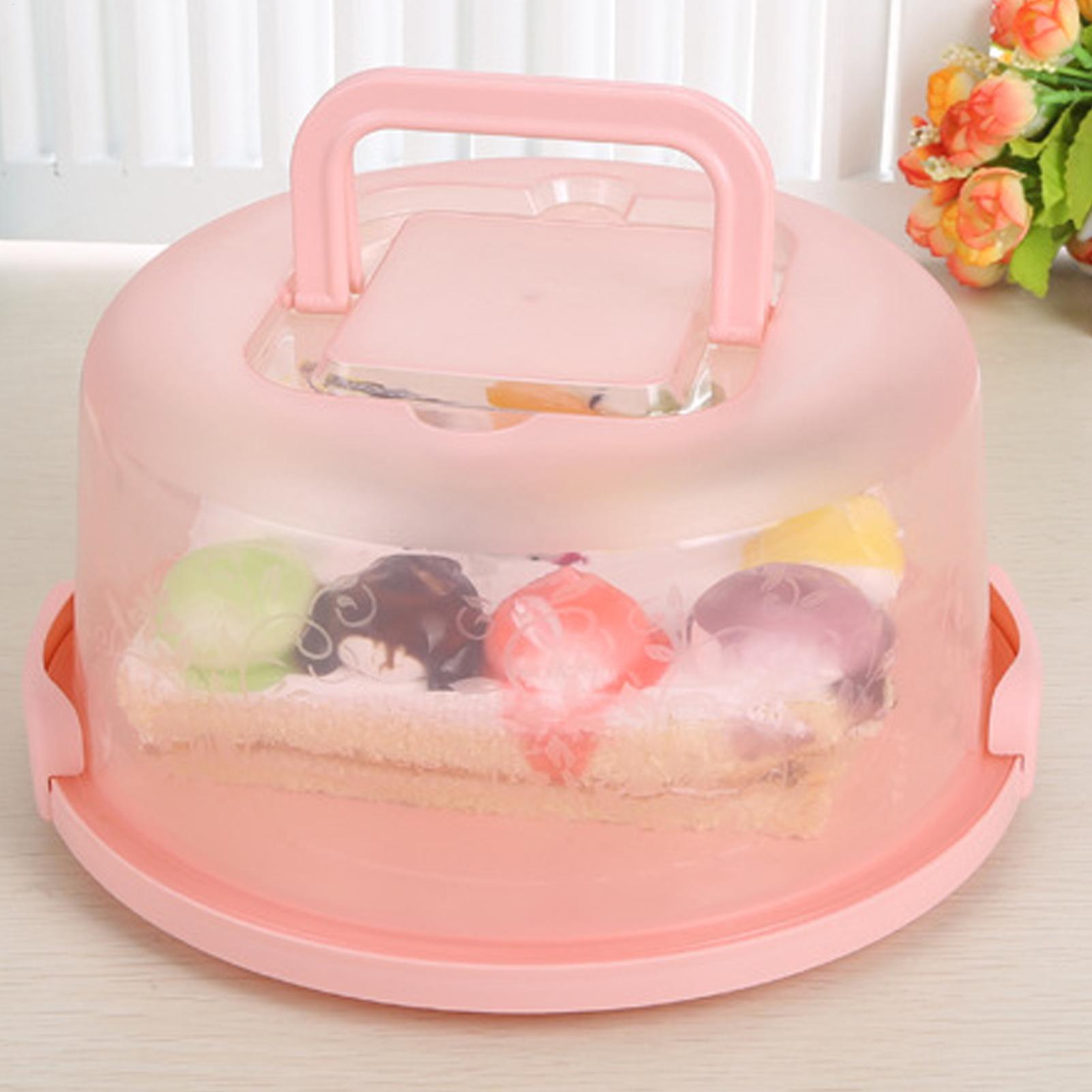 Handheld Cake Carrier Reusable - Food Storage Order avaliação e preço