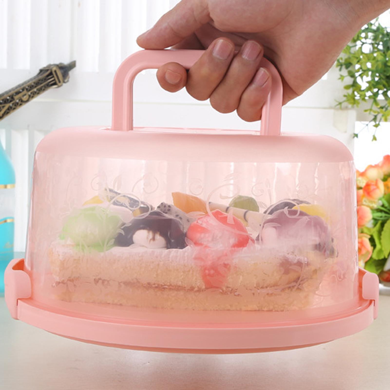 Handheld Cake Carrier Reusable - Food Storage Order avaliação e preço