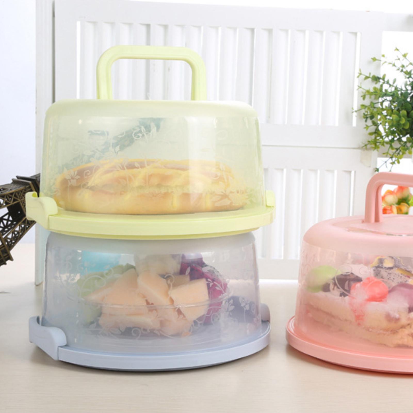 Handheld Cake Carrier Reusable - Food Storage Order avaliação e preço