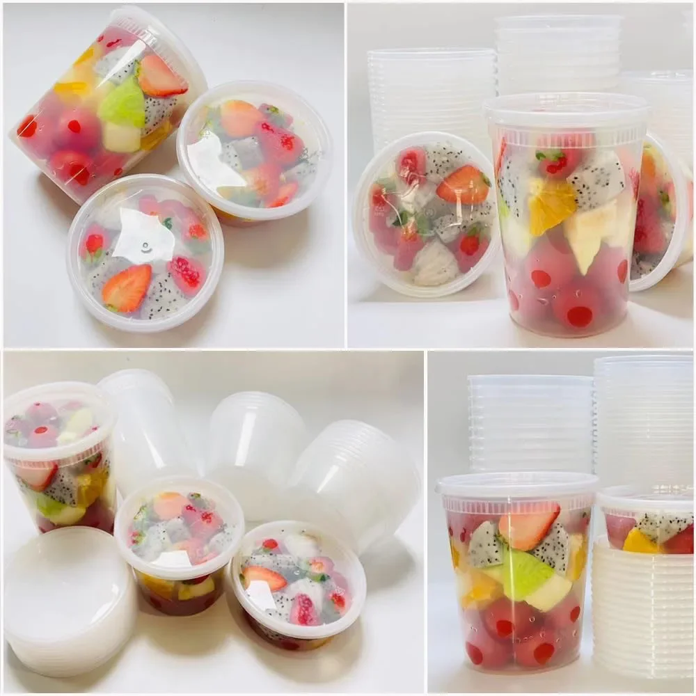 24pcs Deli Food Storage Contai - Food Storage Order avaliação e preço