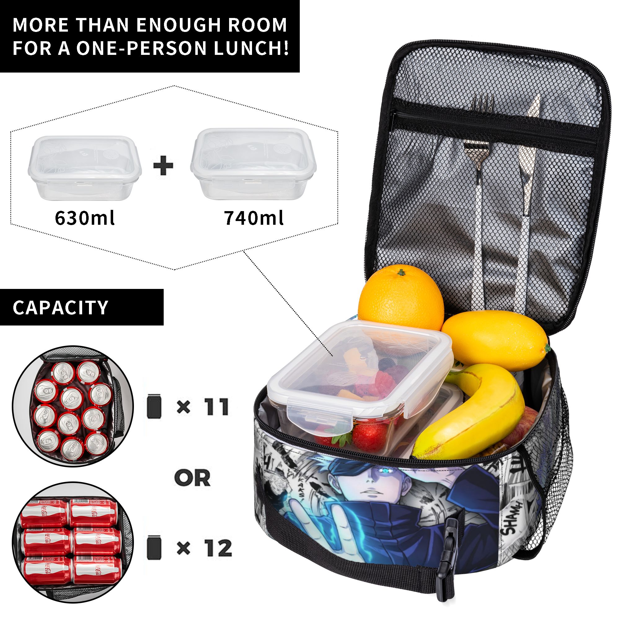 Jujutsus Kaisens Accessories I - Food Storage In Cooler avaliação e preço