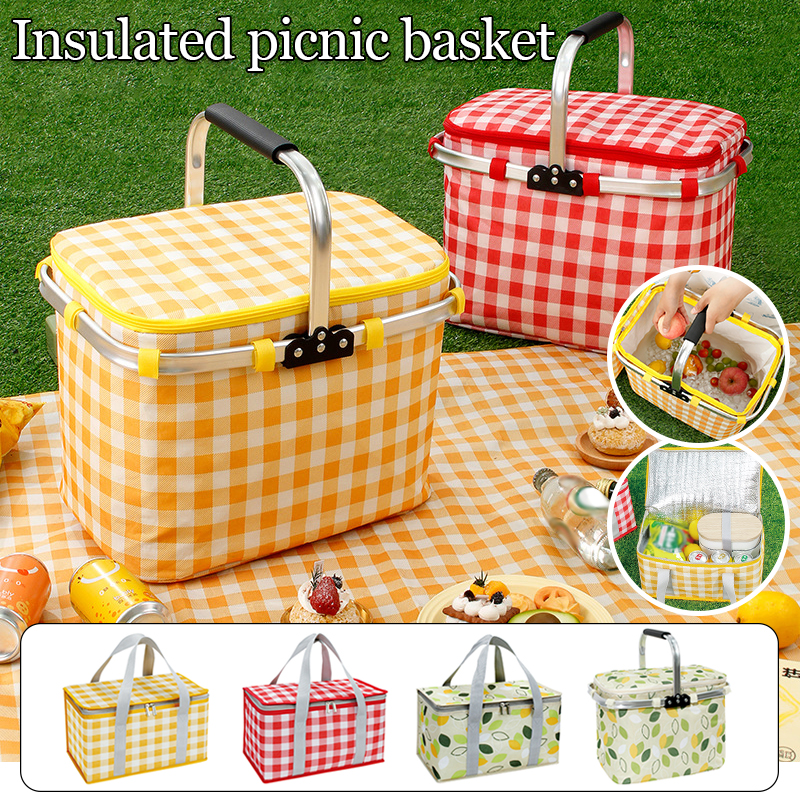 Retro Pastoral Lunch Bag Foldi - Food Storage In Cooler avaliação e preço