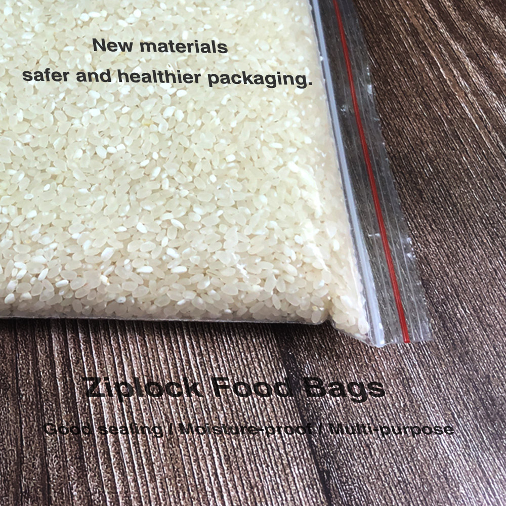 100PCS/Pack Resealable Zip Loc - Food Storage Zip Bags avaliação e preço