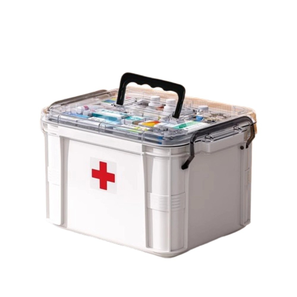 Double Layers Medicine Storage - Food Storage Emergency avaliação e preço
