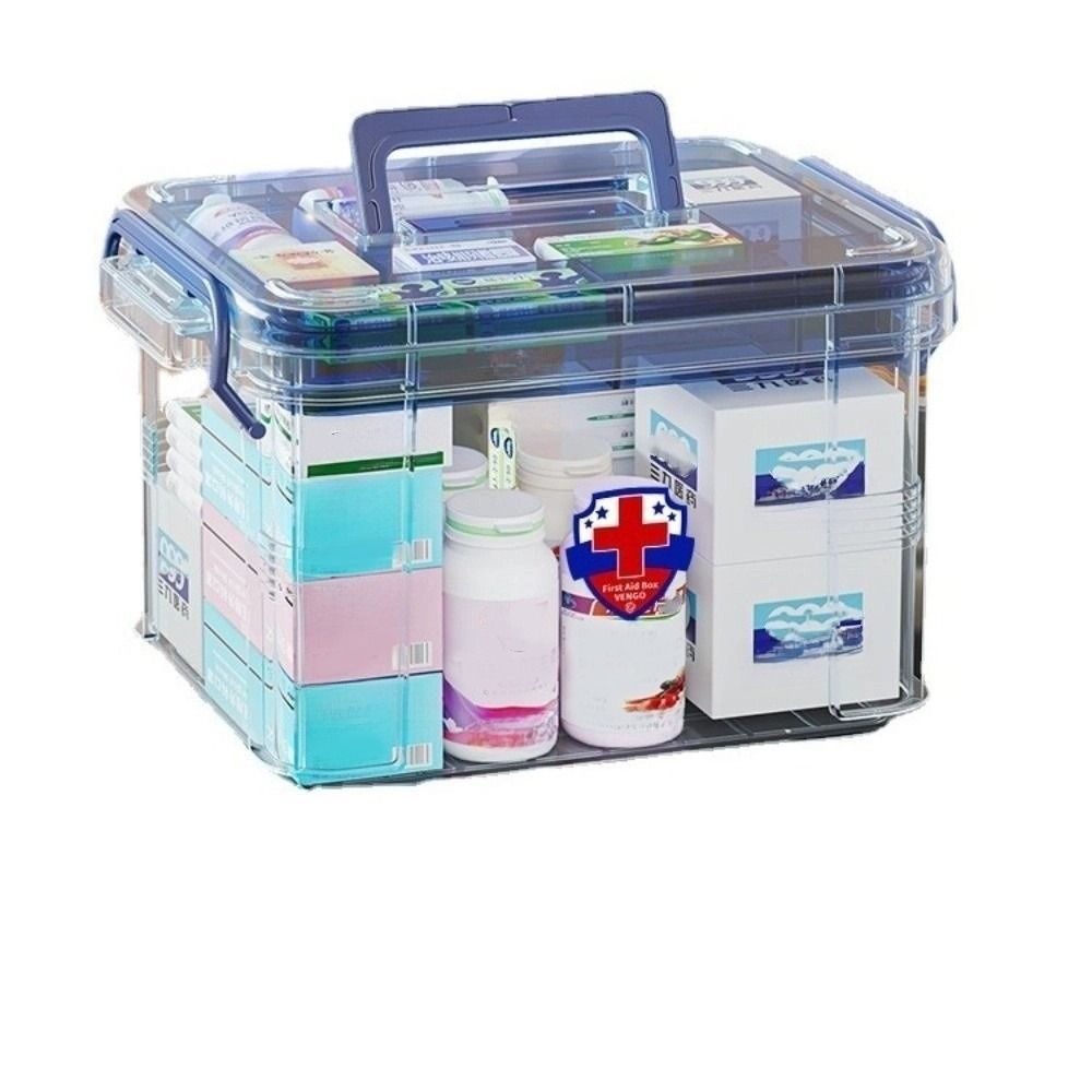Double Layers Medicine Storage - Food Storage Emergency avaliação e preço