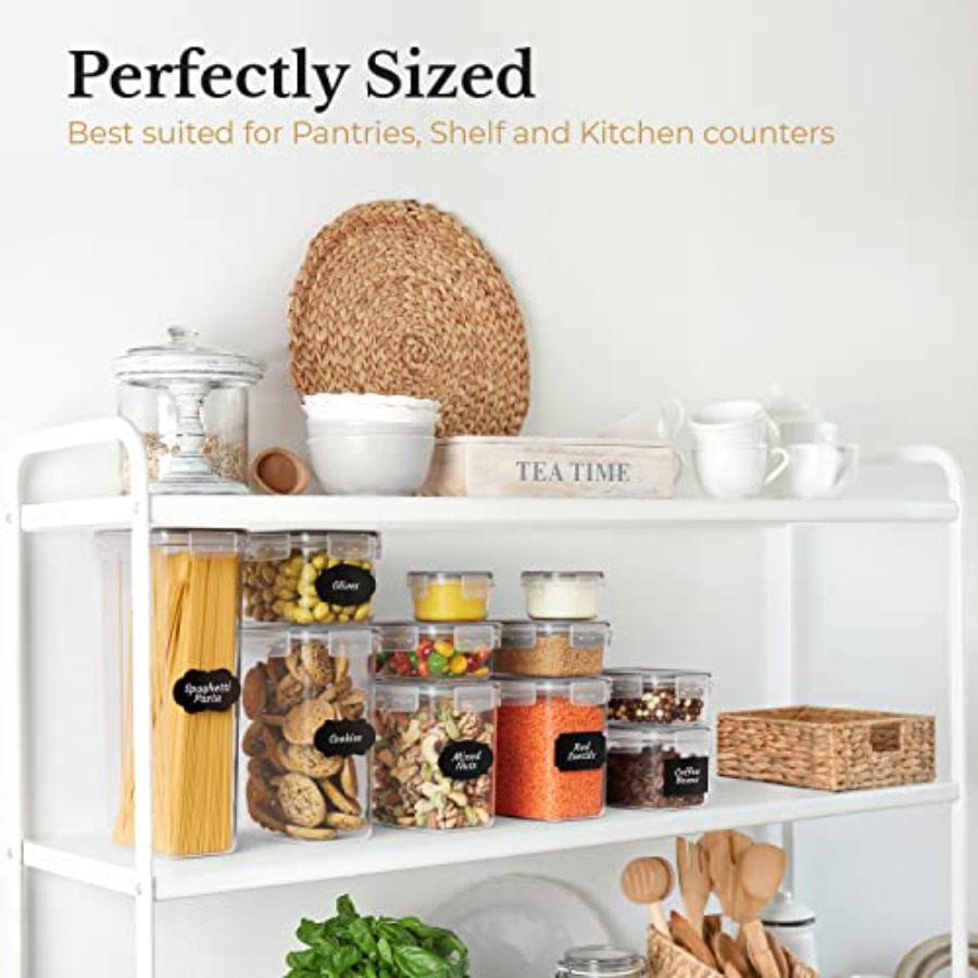 Airtight Food Storage Containe - Food Storage Variety Pack avaliação e preço