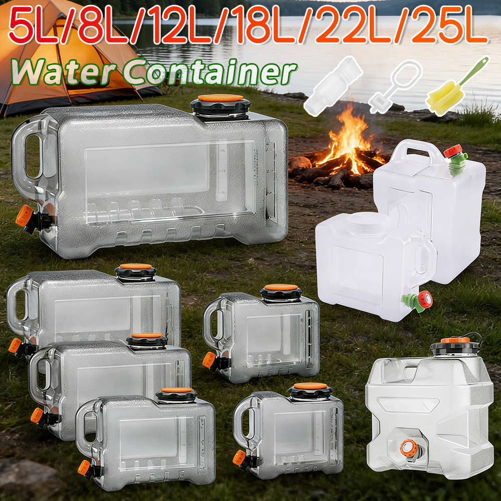 Camping Water Container Water  - Food Storage Emergency avaliação e preço