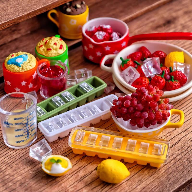 2Pcs Girl Toy New Miniature Do - Food Storage Box avaliação e preço