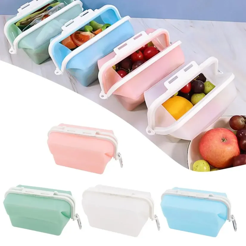 Silicone Travel Premium Reusab - Food Storage Silicone avaliação e preço