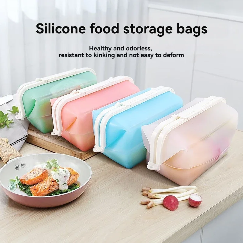 Silicone Travel Premium Reusab - Food Storage Silicone avaliação e preço