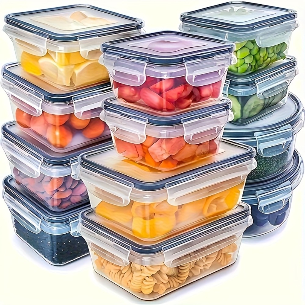Set BPA-Free Airtight Food Con - Food Storage Order avaliação e preço