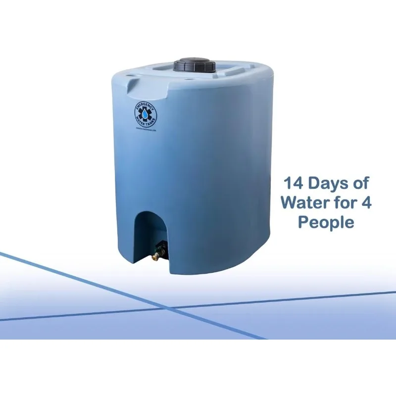 55 Gallon Stackable Emergency  - Food Storage Emergency avaliação e preço