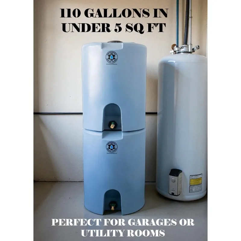 55 Gallon Stackable Emergency  - Food Storage Emergency avaliação e preço