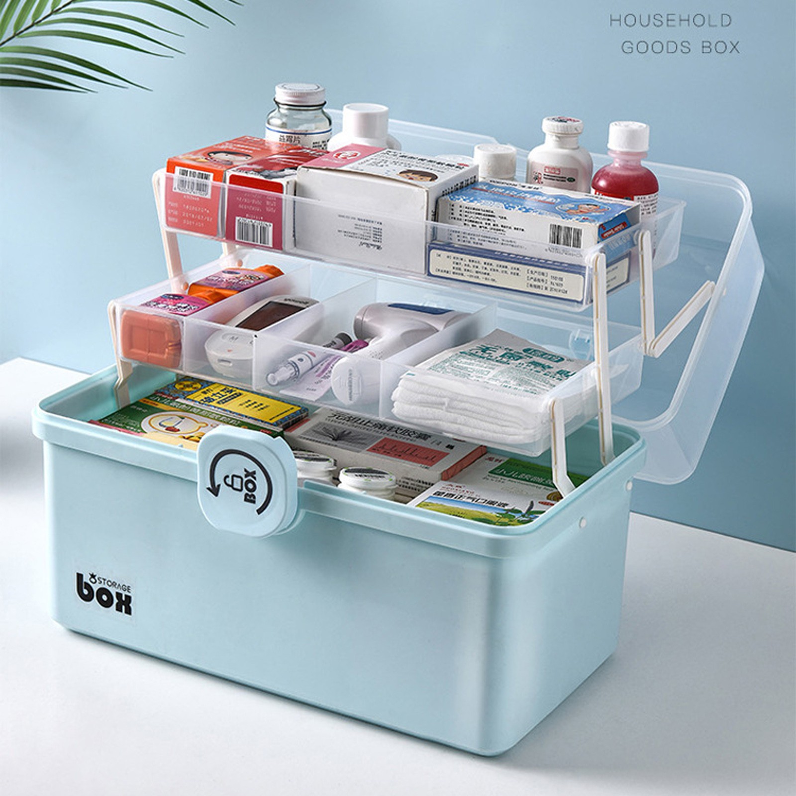 High-Capacity Storage Box with - Food Storage Emergency avaliação e preço