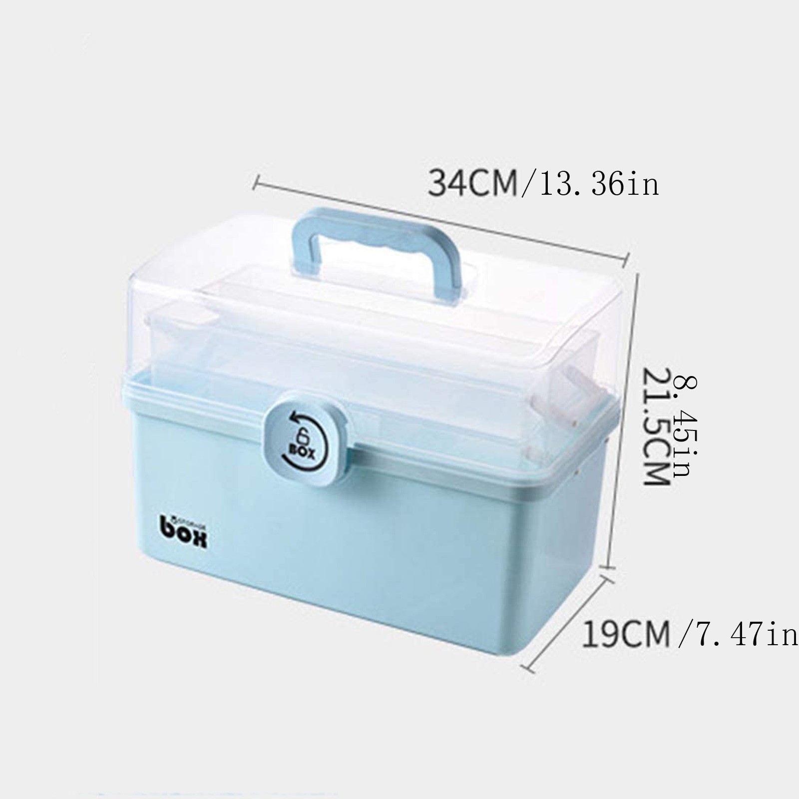 High-Capacity Storage Box with - Food Storage Emergency avaliação e preço