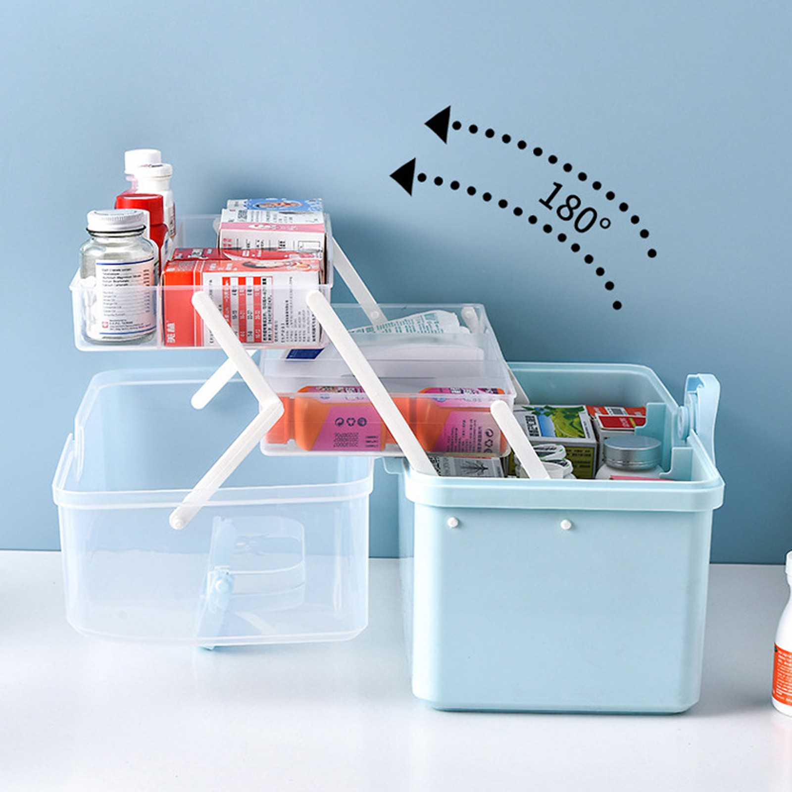 High-Capacity Storage Box with - Food Storage Emergency avaliação e preço