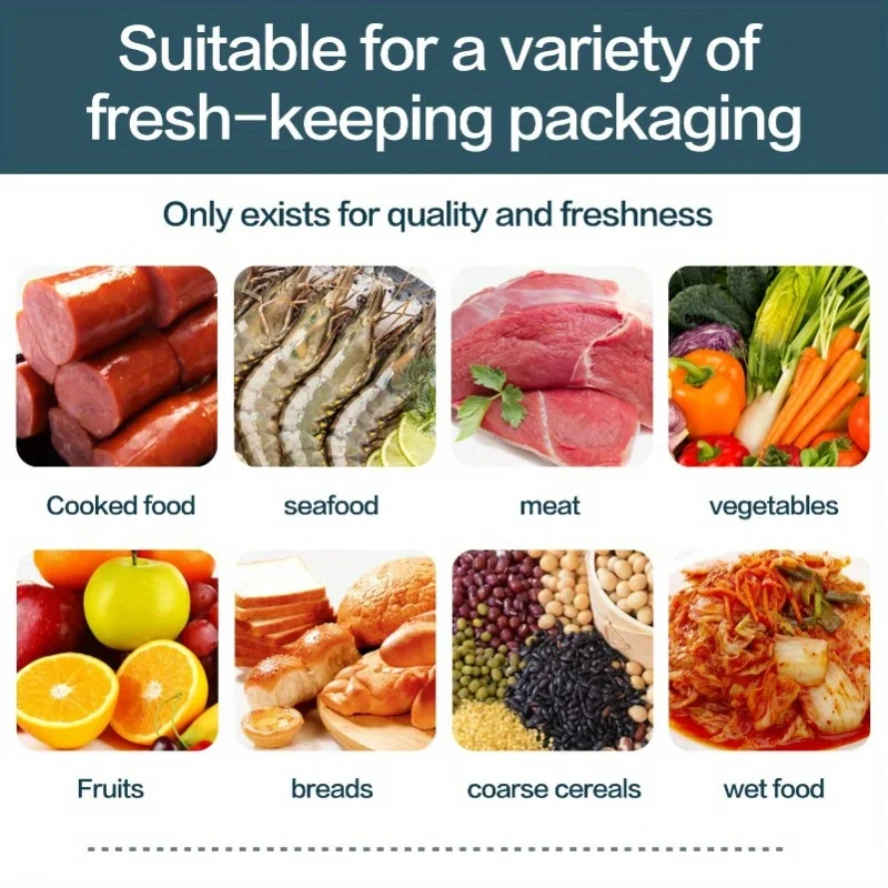 500cm/Rolls Food Vacuum Bags f - Food Storage Zip Bags avaliação e preço