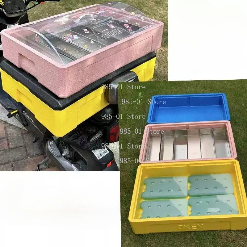 Portable Insulated Foam Cooler - Food Storage In Cooler avaliação e preço