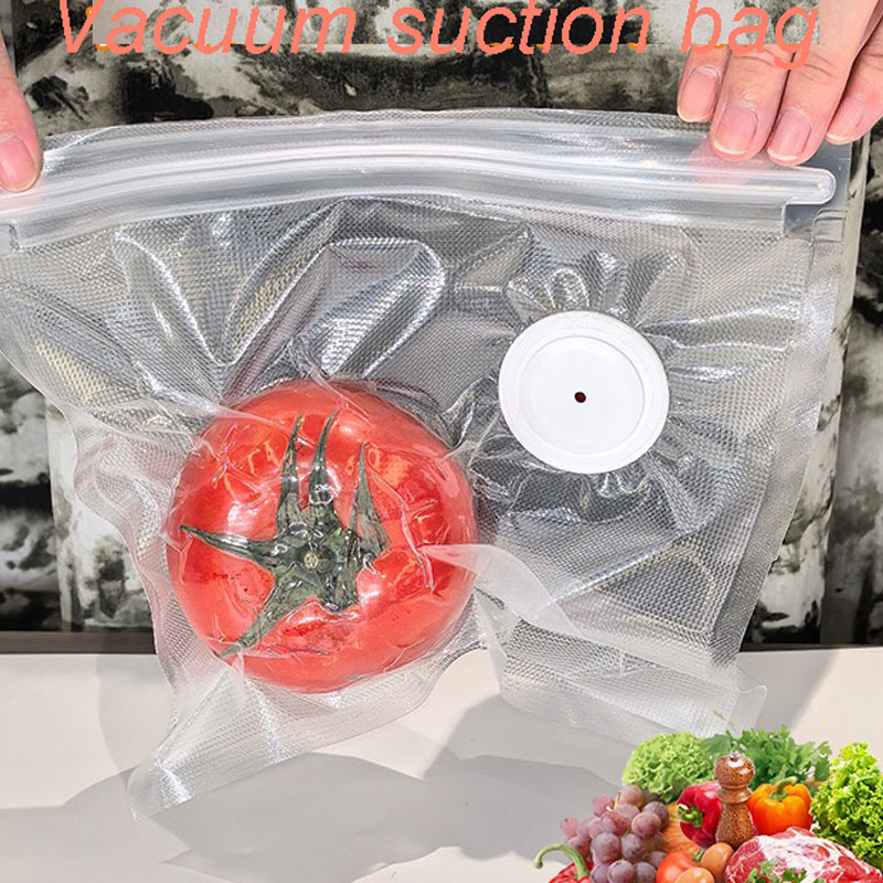 New Reusable Air Vacuum Storag - Food Storage Zip Bags avaliação e preço