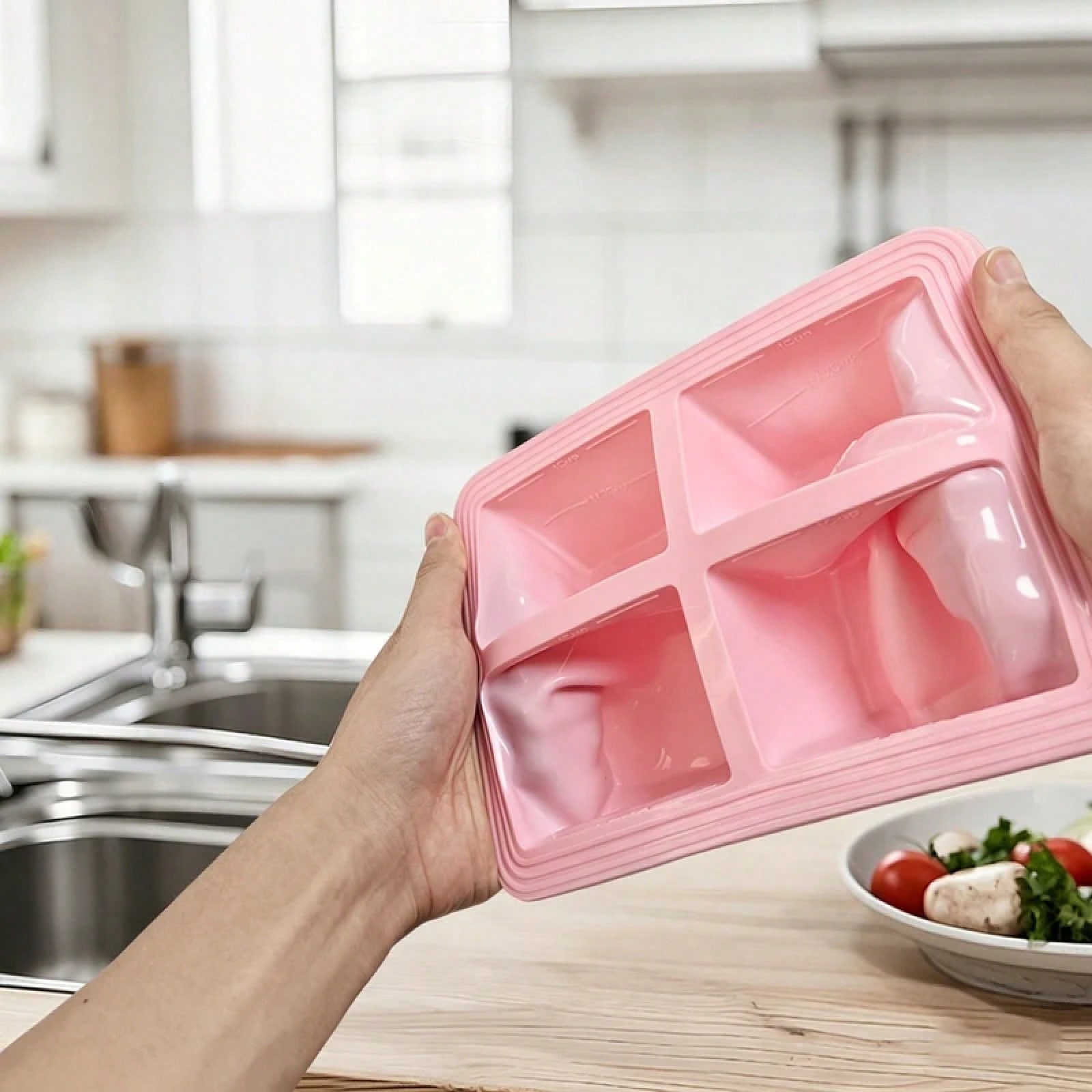Reusable Silicone Soup Freezer - Food Storage Silicone avaliação e preço
