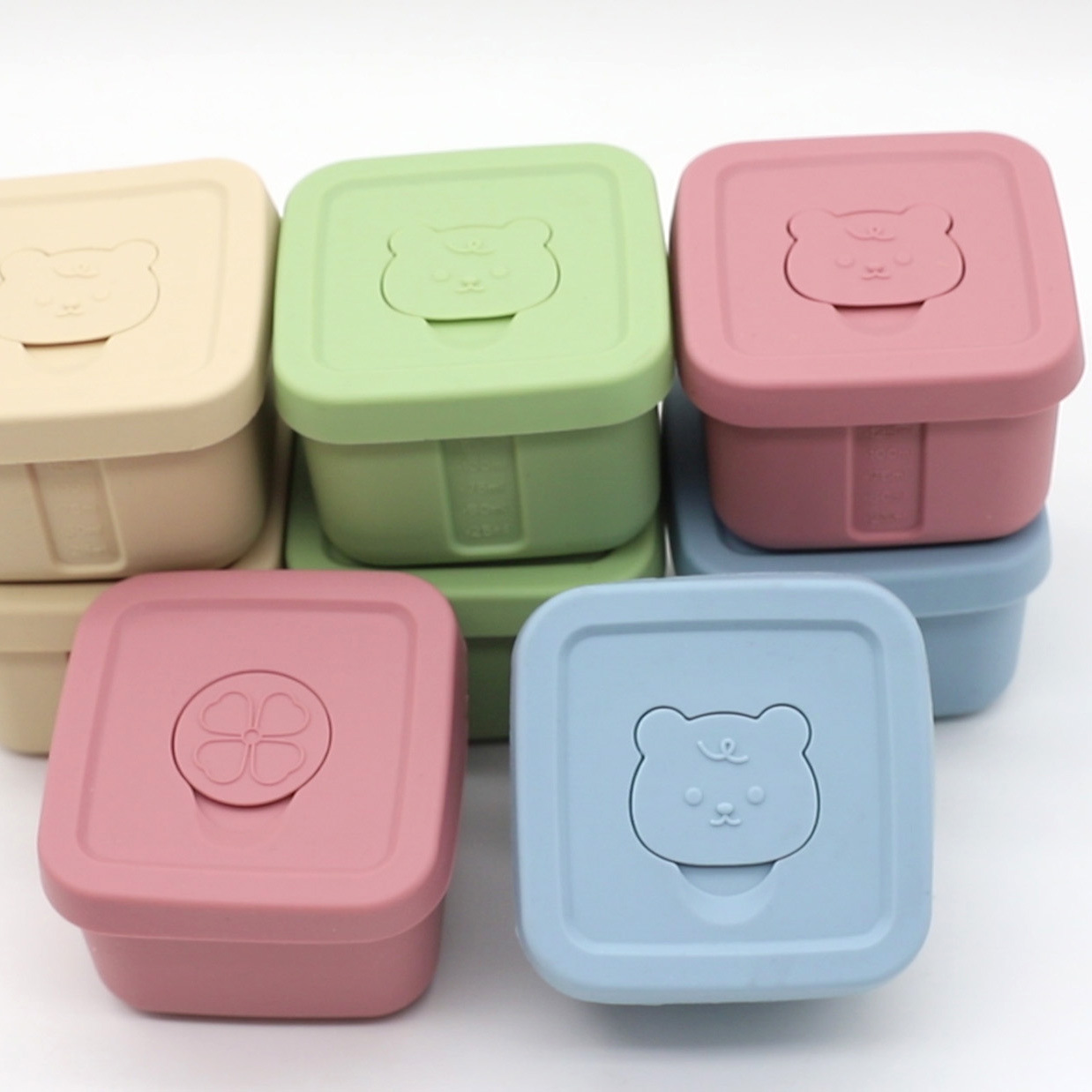 Silicone Food Supplement Box F - Food Storage Silicone avaliação e preço